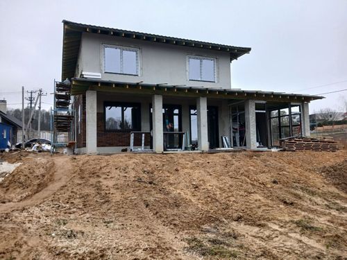 Deckenschalung innen